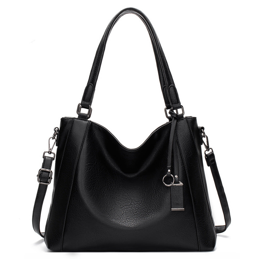 2023 New Foreign Trade Women's Bags Handbags Casual Simple Women's Hand-held Single Shoulder PU Crossbody Bag One Piece Dropshipping