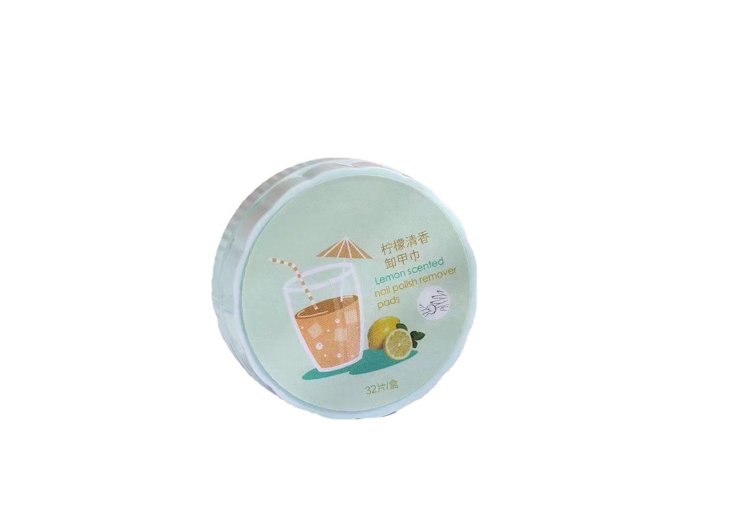 BGve nail polish remover remover towel nail polish remover towel fruit flavor 32 pieces pack peel off nail polish supplies nail towel