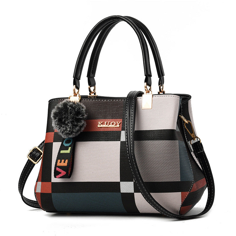 Factory direct sales women's bag 2021 new fashion large bag Korean version single shoulder crossbody bag autumn and winter women's bag handbag