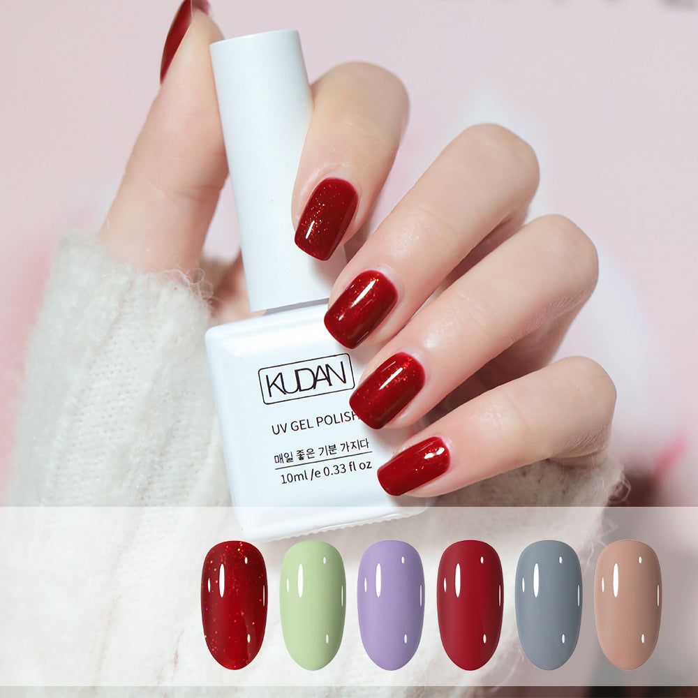 KUDAN New Hot Selling 80 Color Phototherapy Gel Nail Polish Gel Set Manicure Color Gel Wholesale Manicure Nail Polish Gel Batch