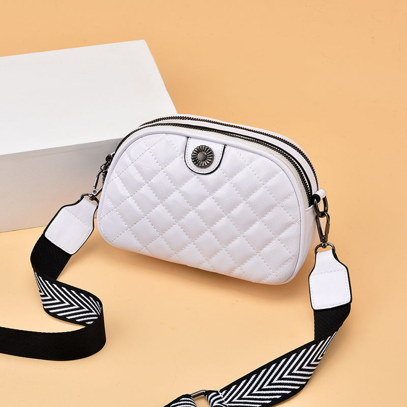 Bag wholesale women's bag dropshipping women's crossbody bag mobile phone bag coin purse bright leather brushed women's bag shoulder bag