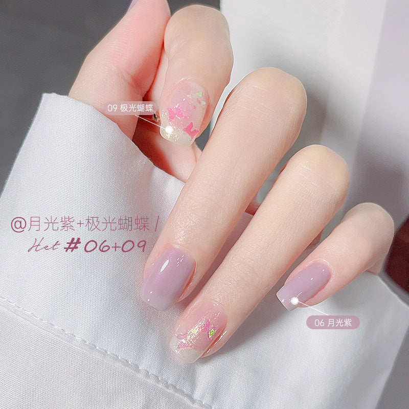bk no-bake, non-peelable, long-lasting, quick-drying, water-based nail polish, ice-clear jelly, no odor, available for pregnant women and students, wholesale