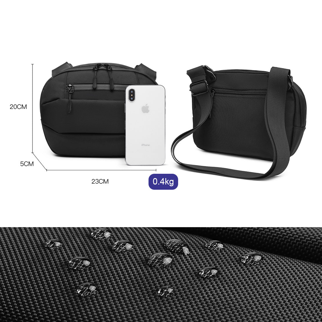 2021 New Men's Shoulder Bag Casual Small Crossbody Bag Student Trendy Brand Men's Shoulder Bag Crossbody Bag