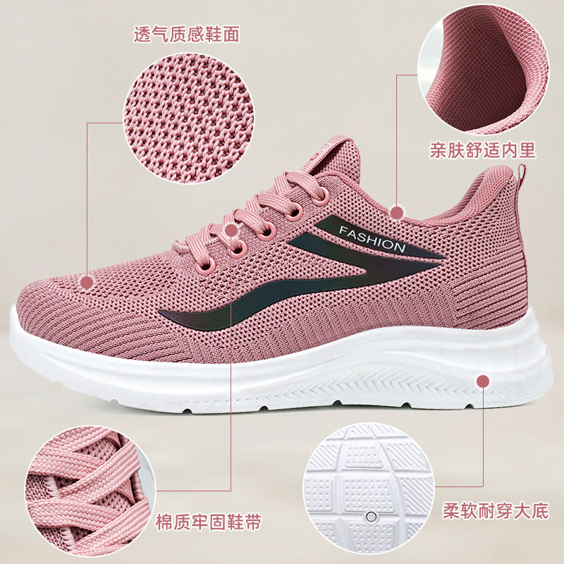 鞋子女2023春季新款外贸女鞋热卖大码跨境shoes软底休闲运动鞋女