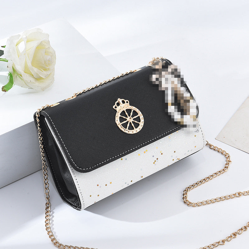 Women's bag wholesale spring and summer new Korean style versatile crossbody bag shoulder fashion chain bag mobile phone bag coin purse