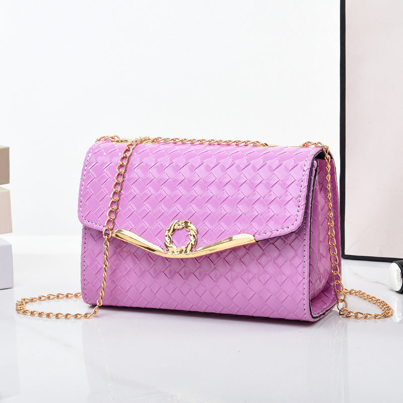 Factory direct sales bags for women 2022 new style shoulder crossbody bag cross-border women's bag wholesale small square bag chain bag