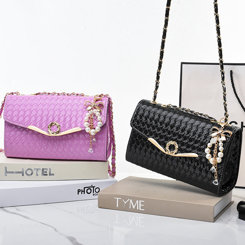 Factory direct sales bags for women 2022 new style shoulder crossbody bag cross-border women's bag wholesale small square bag chain bag