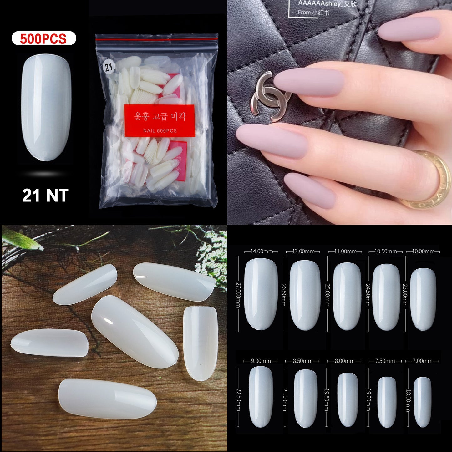 Cross-border nail manicure French style full patch half patch fake nail patch handmade wear manicure factory wholesale