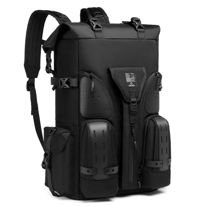 ozuko's new waterproof tactical backpack outdoor trendy men's backpack shoulder large capacity travel baseball bag