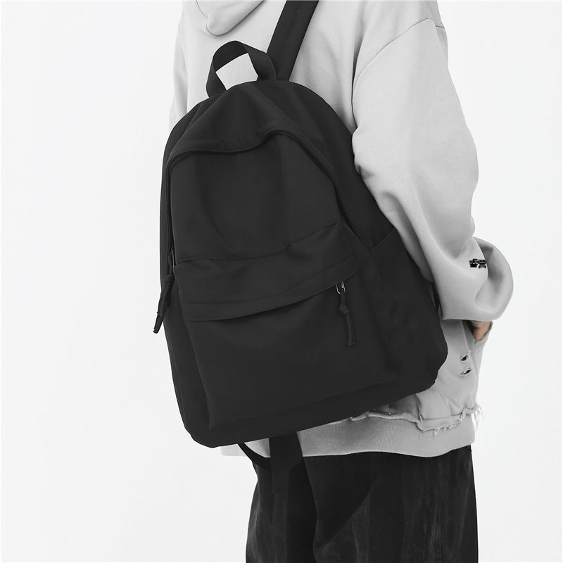 New style student backpack female Korean fashion college style school bag casual large capacity couple backpack one piece drop shipping
