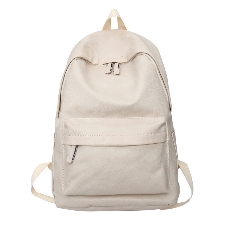 Simple trendy brand large capacity dark style backpack 2023 new men's street workwear college student bag backpack