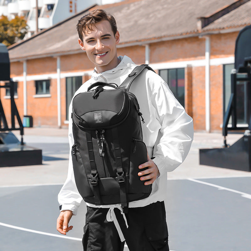 ozuko new business backpack Korean commuter backpack men's fashion sports waterproof computer bag wholesale
