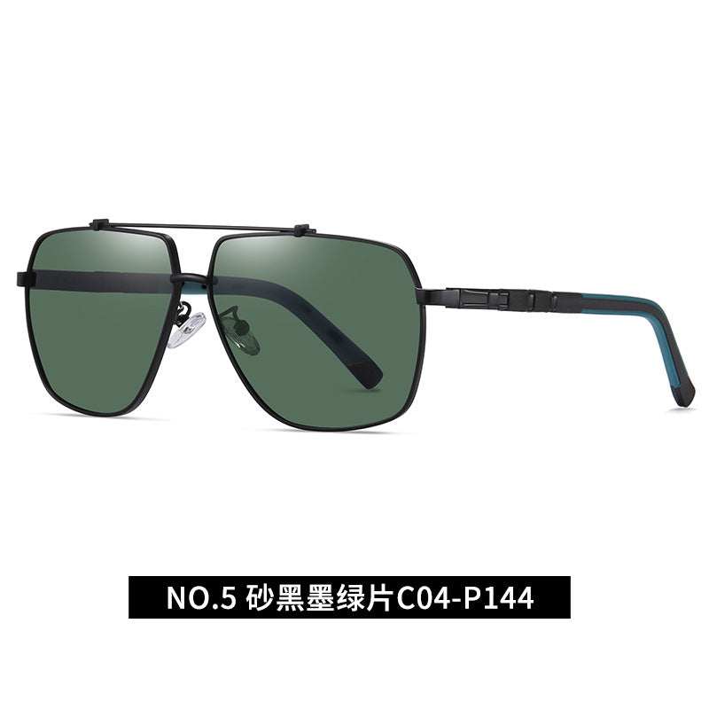 Factory 2022 new sunglasses men's polarized sunglasses 6321 two-color large frame spring sunglasses in stock