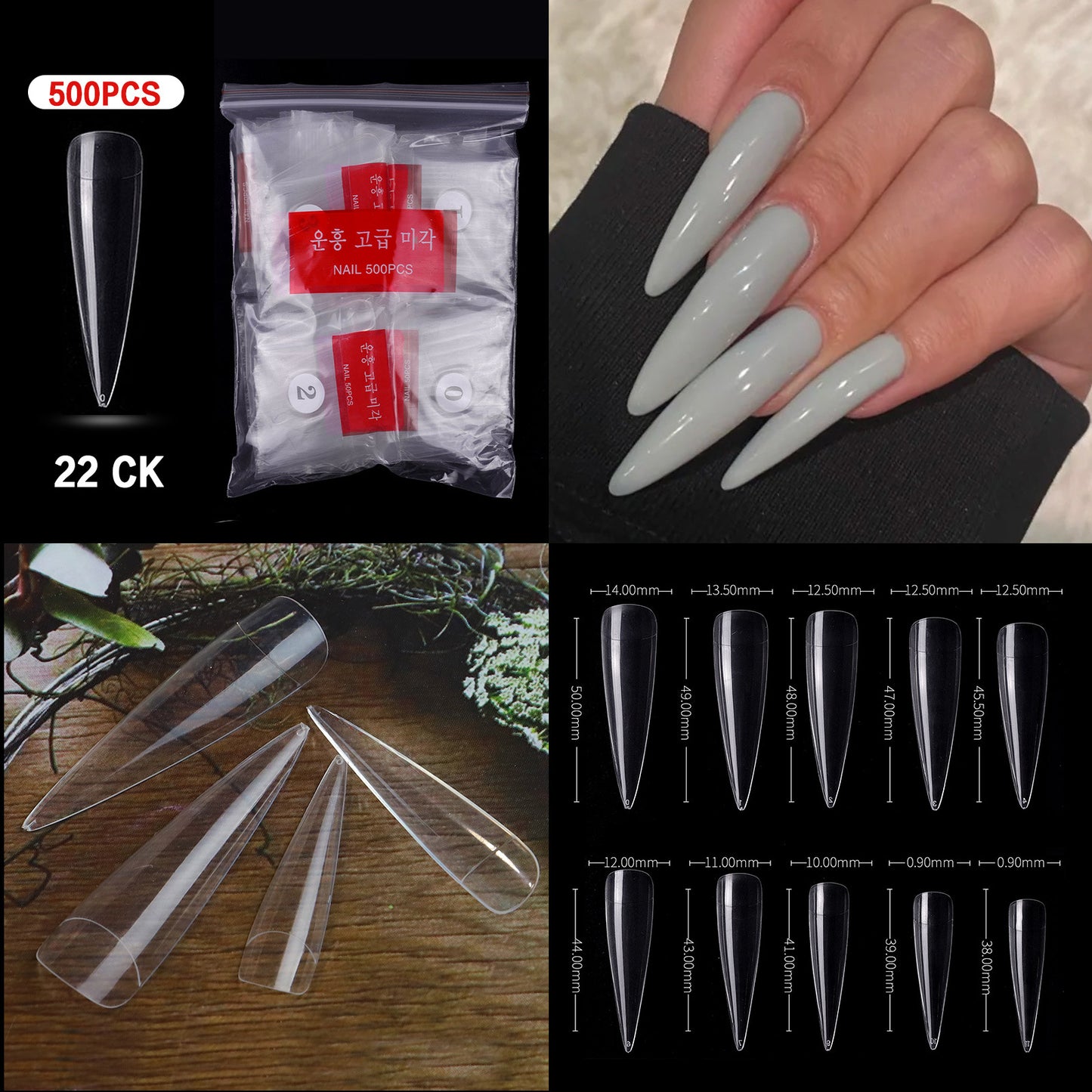 Cross-border nail manicure French style full patch half patch fake nail patch handmade wear manicure factory wholesale