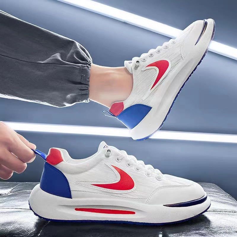 Forrest Gump shoes men's summer 2023 breathable casual all-match men's shoes sports thick-soled thin section youth old shoes board shoes