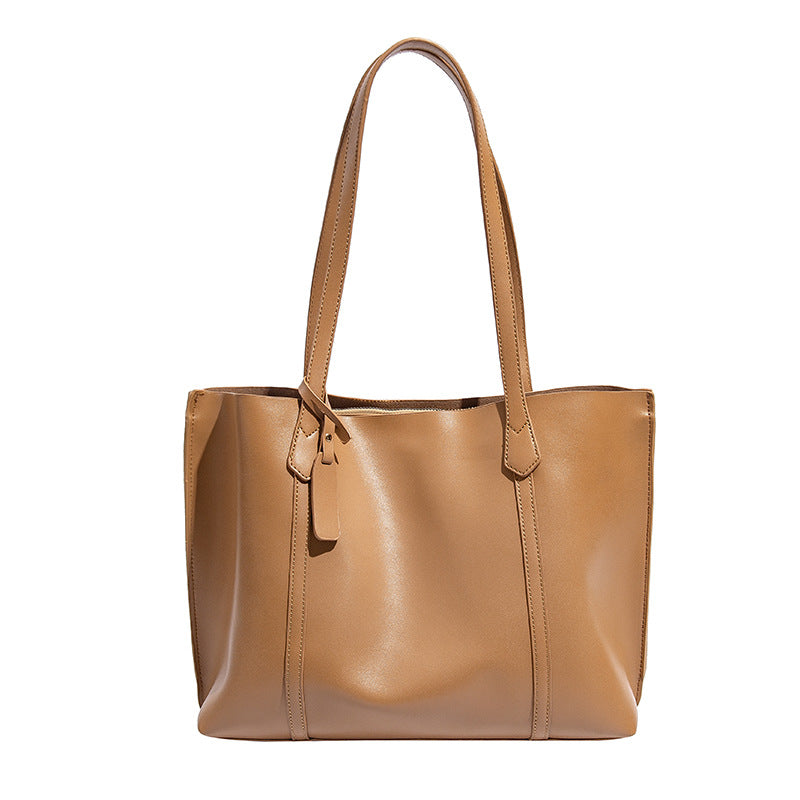 Simple Large Capacity Bag Women's Bag 2020 New Trendy Fashion Popular Shoulder Handbag Internet Celebrity Handheld Tote Bag