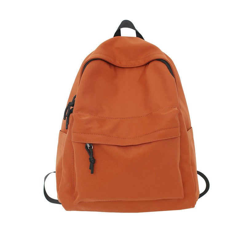 New style student backpack female Korean fashion college style school bag casual large capacity couple backpack one piece drop shipping