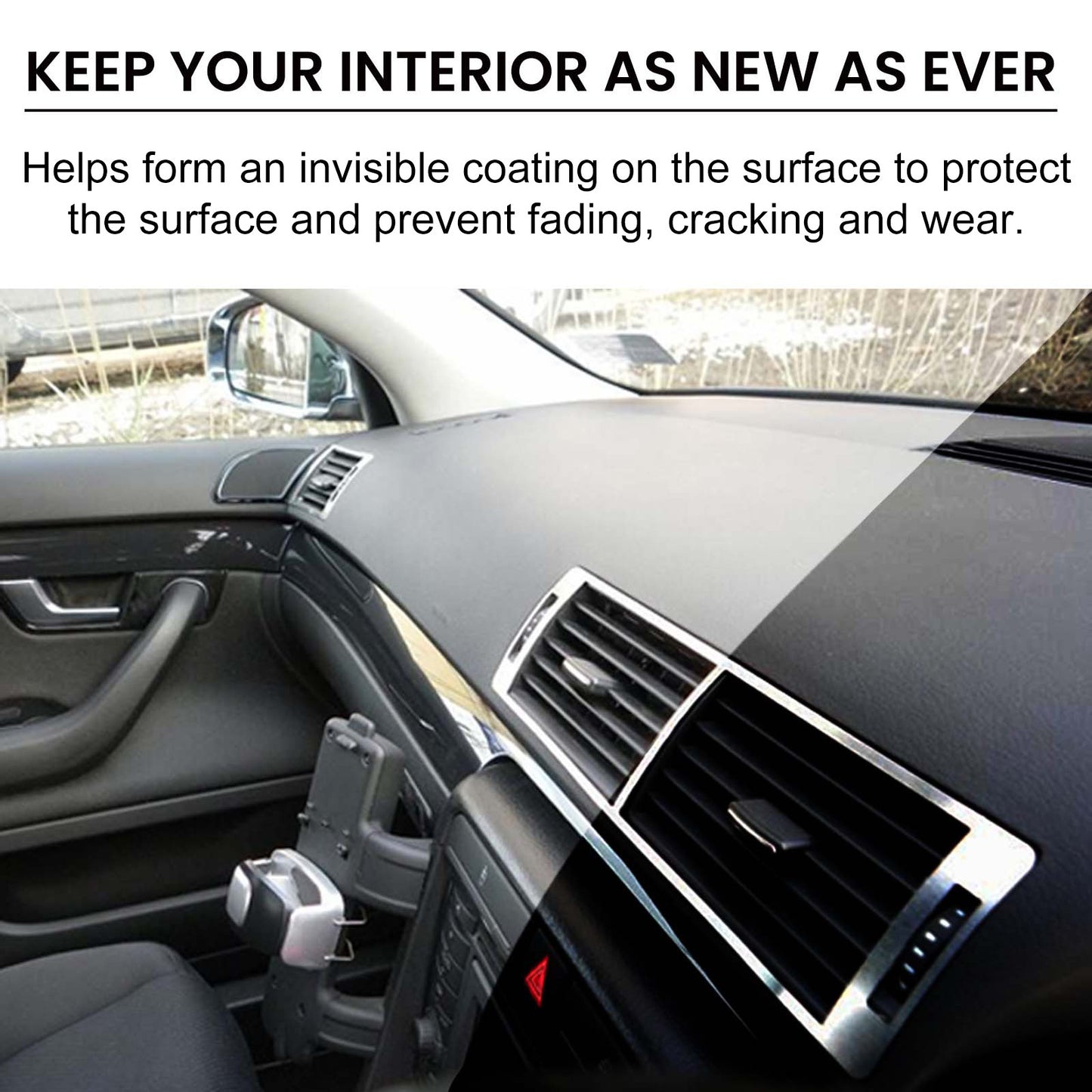 Homonth Car Interior Renovation Spray Seat Interior Dashboard Cleaning, Decontamination, Maintenance and Renovation Care Agent