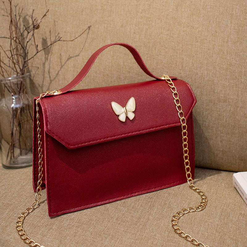 蝴蝶手提包2022ladies handbag东南亚外贸包包女时尚手机小方包