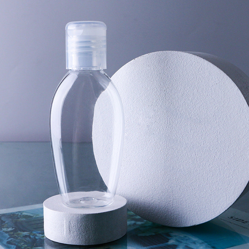 50ml transparent plastic packaging bottle alcohol lotion refill bottle alcohol disinfectant empty bottle sample sampling bottle