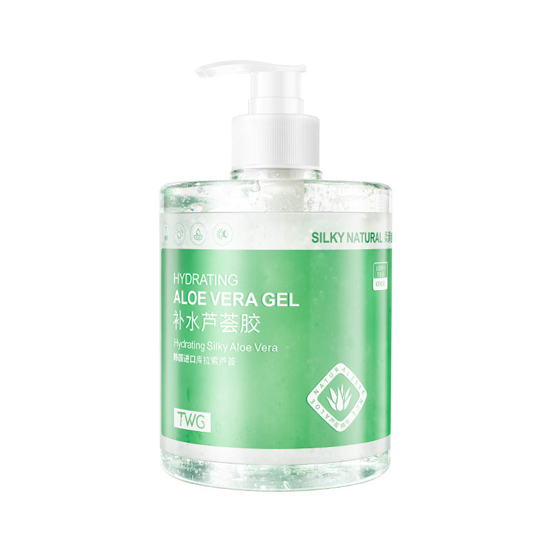 TWG hydrating aloe vera gel 500g large capacity moisturizing aloe vera gel manufacturer wholesale Douyin popular one piece dropshipping