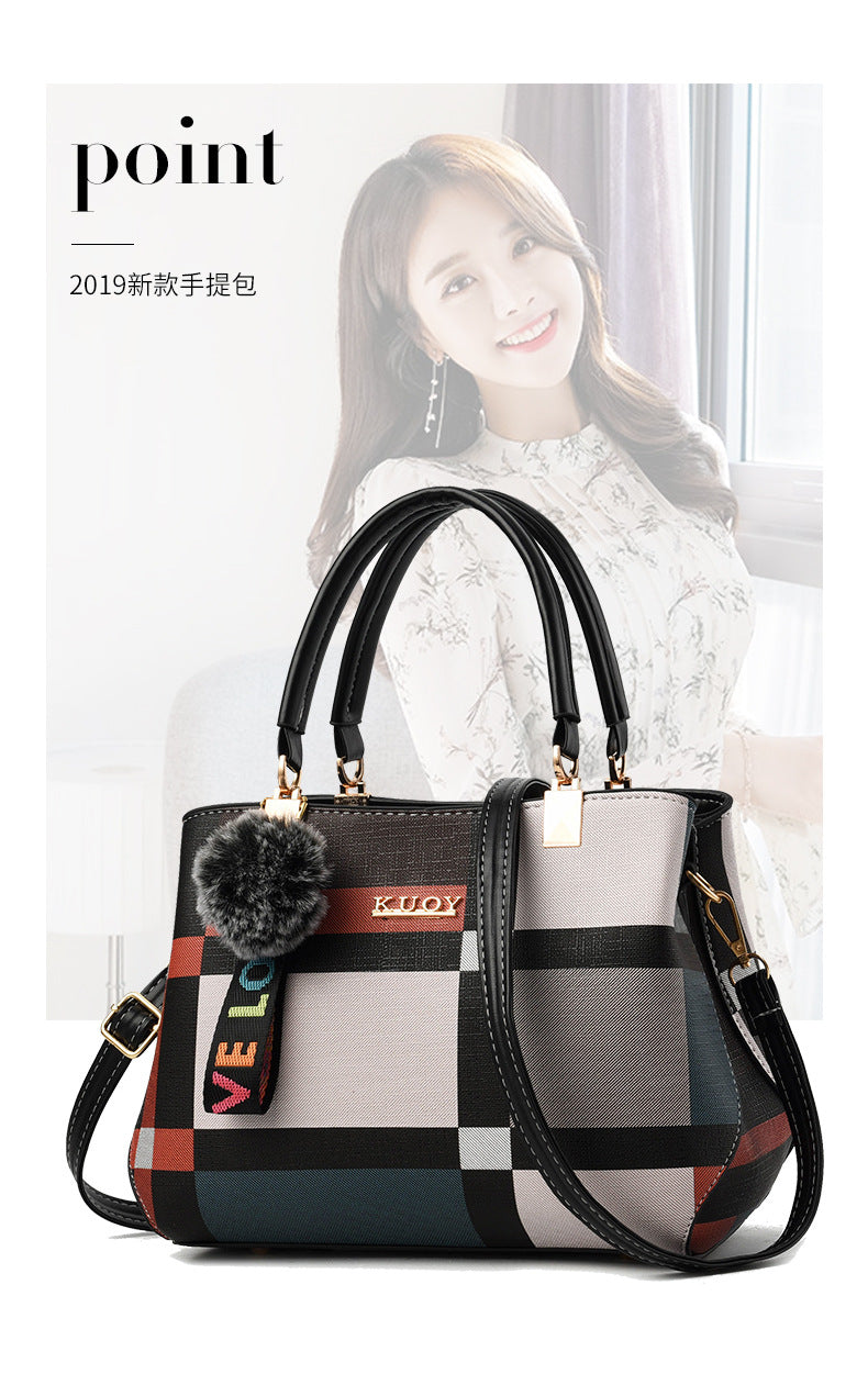 Factory direct sales women's bag 2021 new fashion large bag Korean version single shoulder crossbody bag autumn and winter women's bag handbag
