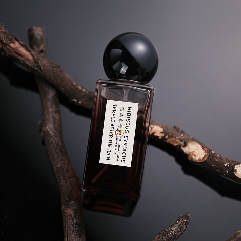 Feng Hibiscus After the Rain Temple Perfume for Men and Women Long-lasting Light Fragrance Fresh and Natural Sanskrit Hidden Heart Popular Style 50ml