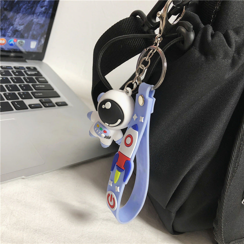 Cartoon plush toy bag pendant wholesale cute blush bear small pendant backpack keychain street stall supply