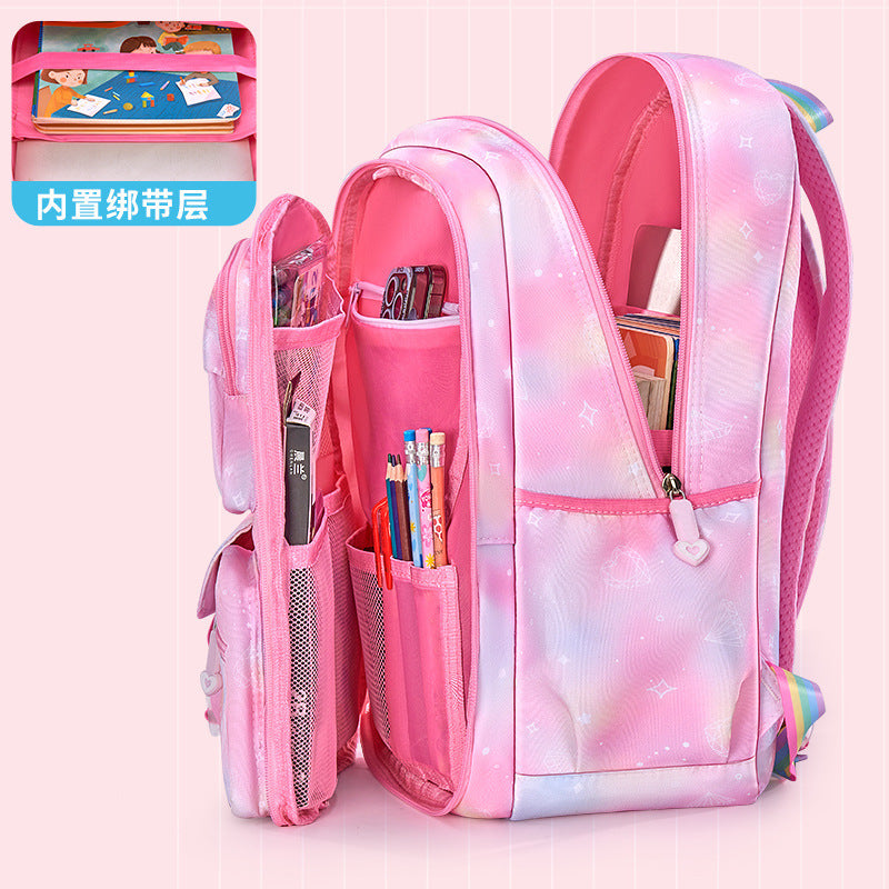 school bag new lightweight school backpack shoulder bag backpack girl children primary school school bag wholesale
