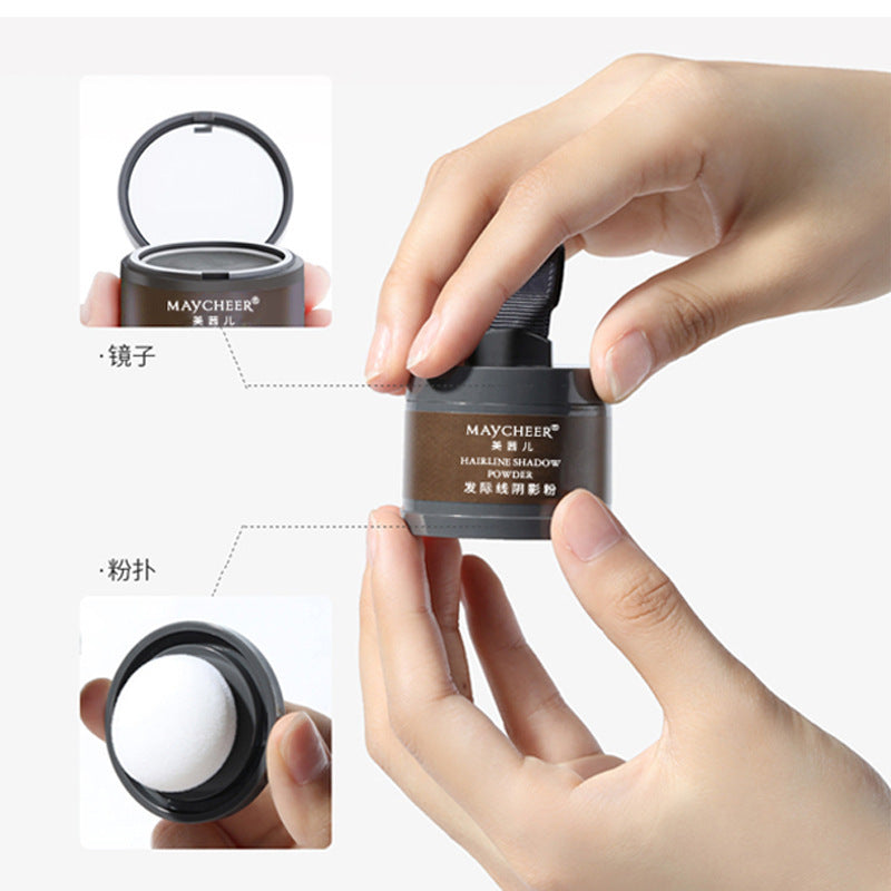 MAYCHEER Hairline Repair Shadow Powder Modify and Fill Forehead Hairline Reissue 3089