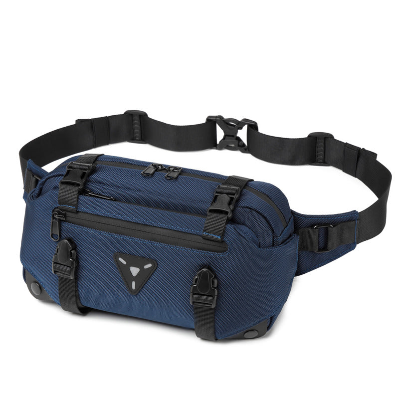 Ozuko sports riding motorcycle waist bag wholesale camouflage men's crossbody bag cross-border waterproof men's chest bag
