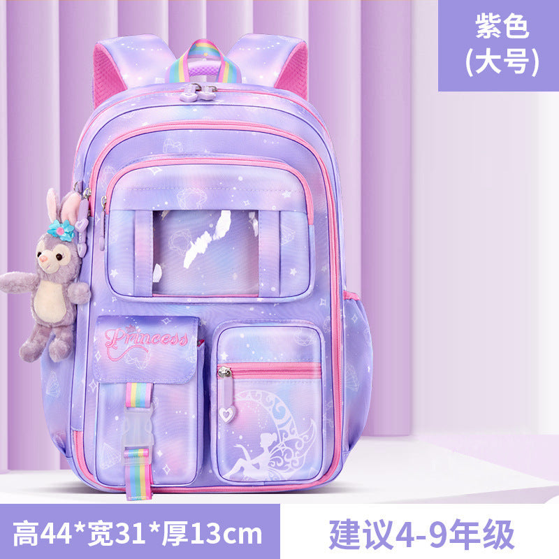 school bag new lightweight school backpack shoulder bag backpack girl children primary school school bag wholesale
