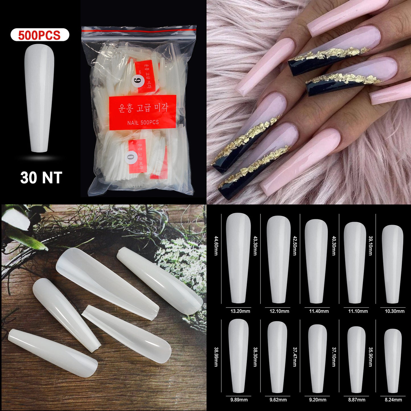 Cross-border nail manicure French style full patch half patch fake nail patch handmade wear manicure factory wholesale