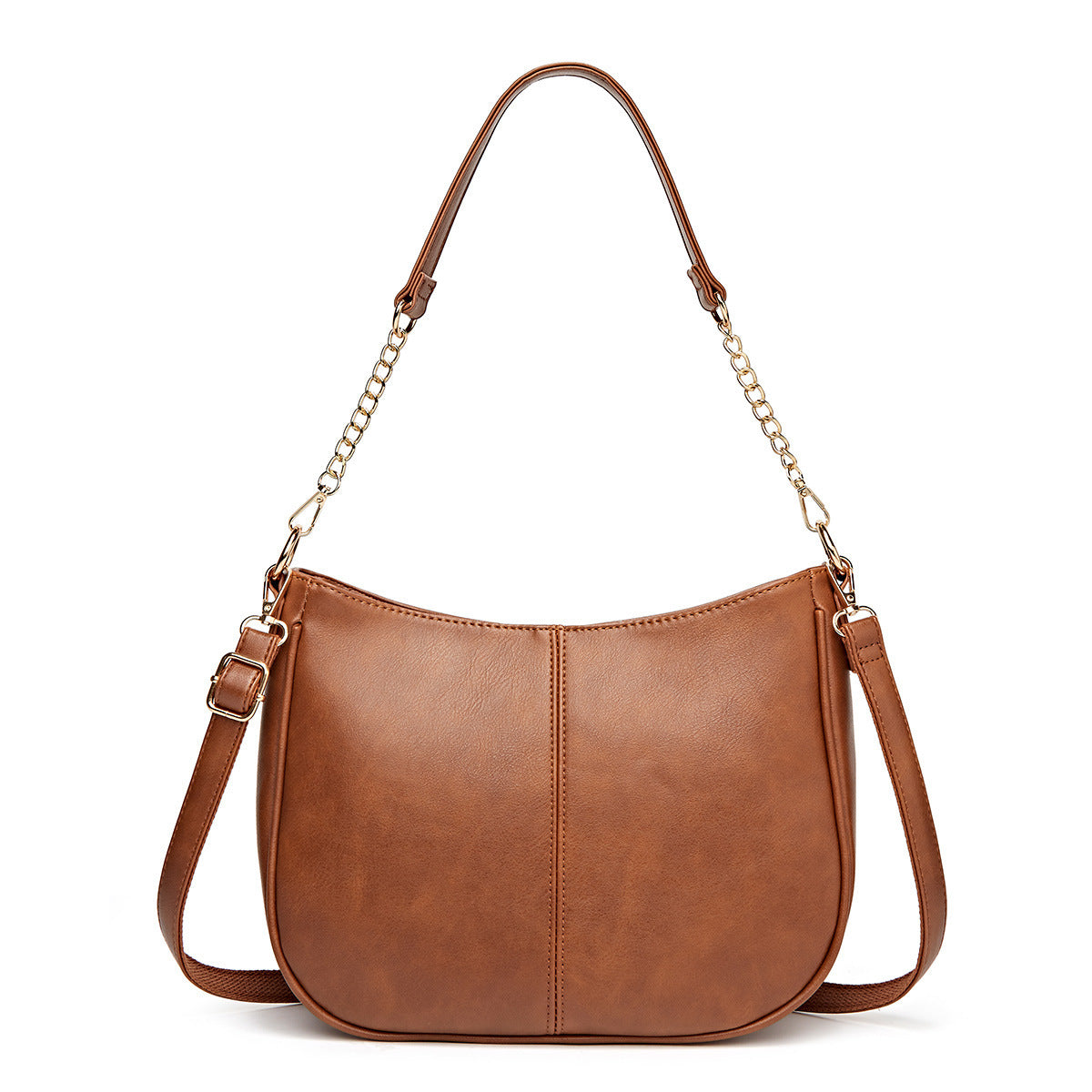 Source manufacturer spot 2023 new women's bag simple fashion shoulder bag European and American trendy ladies crossbody bag bag