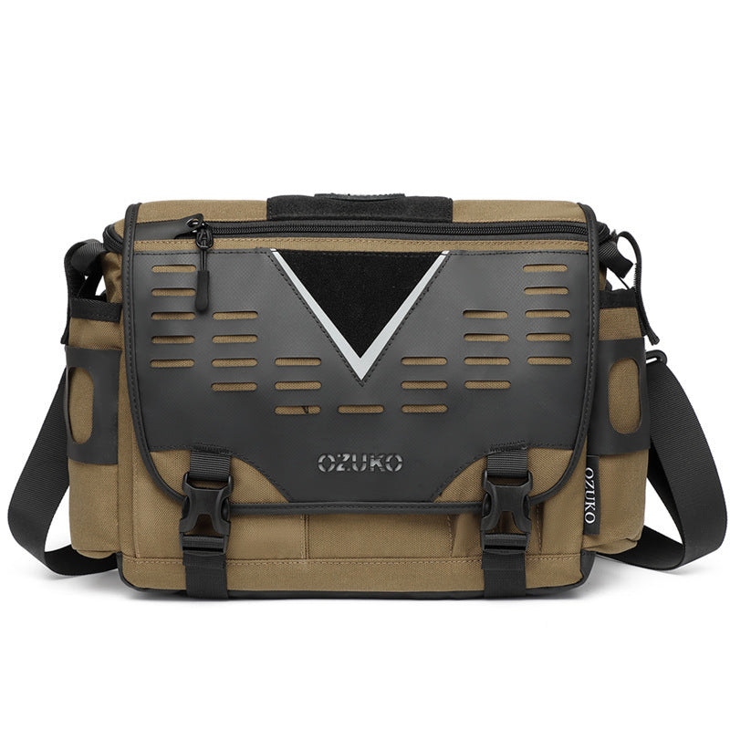 Ozuko trendy brand messenger bag men's outdoor functional men's bag fashion sports men's shoulder crossbody bag