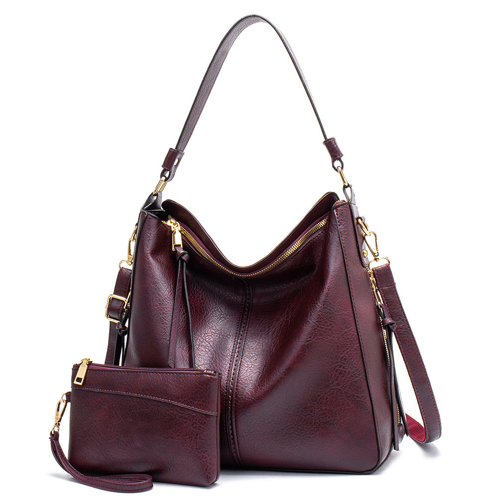 Foreign trade bags 2023 new women's bags European and American cross-border portable shoulder bags fashion cross-body mother-in-law bag tote large bag