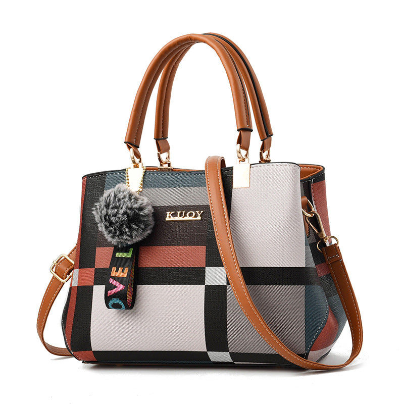 Factory direct sales women's bag 2021 new fashion large bag Korean version single shoulder crossbody bag autumn and winter women's bag handbag