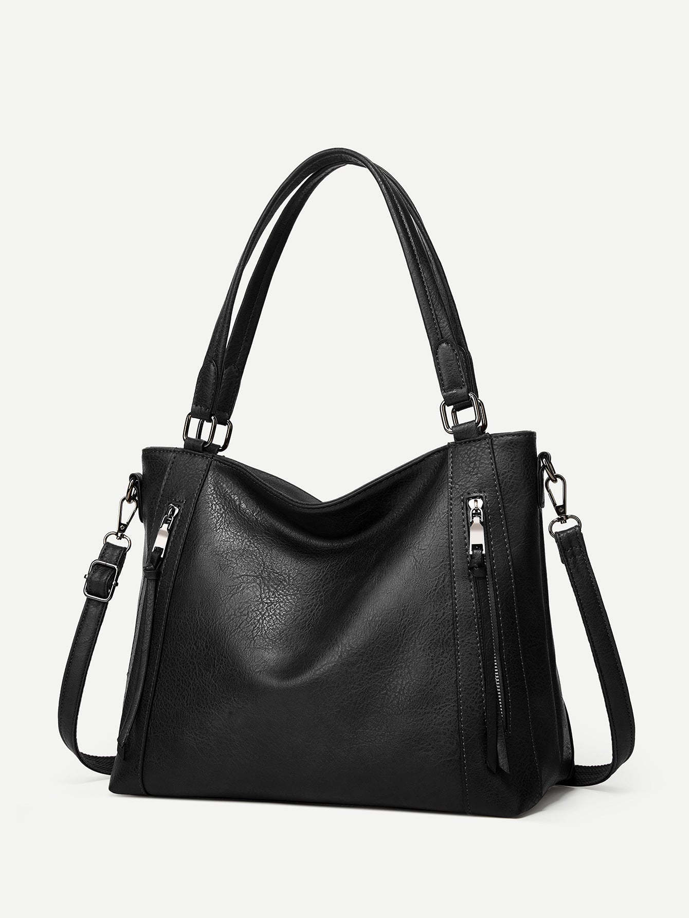 Women's handbags 2023 spring and summer new European and American tote bags cross-border women's bags shoulder crossbody bag soft leather large bag