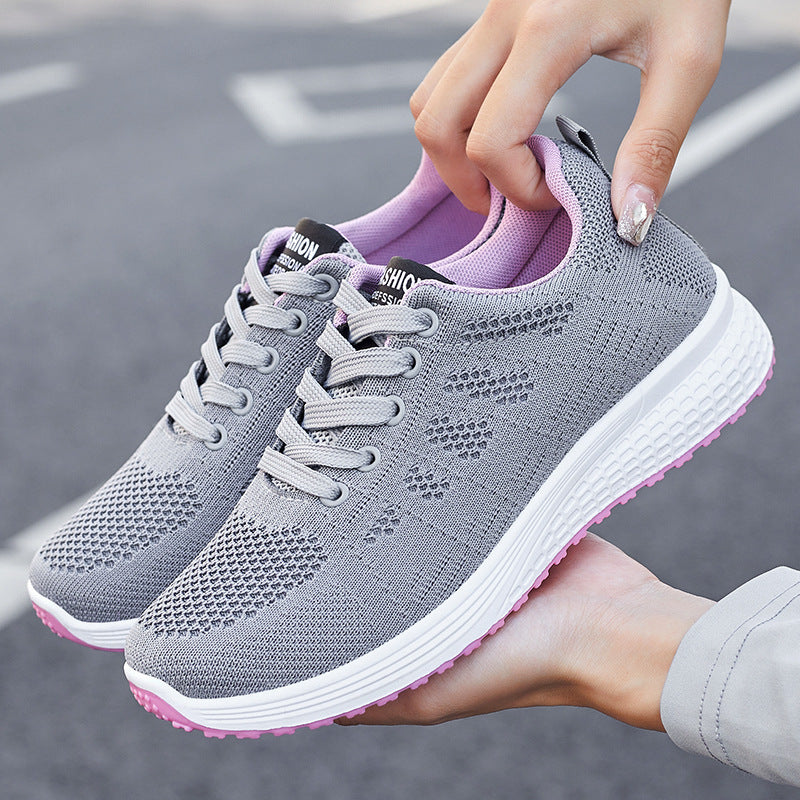 鞋子女2022秋季新款外贸女鞋批发软底休闲鞋shoes潮流运动鞋女