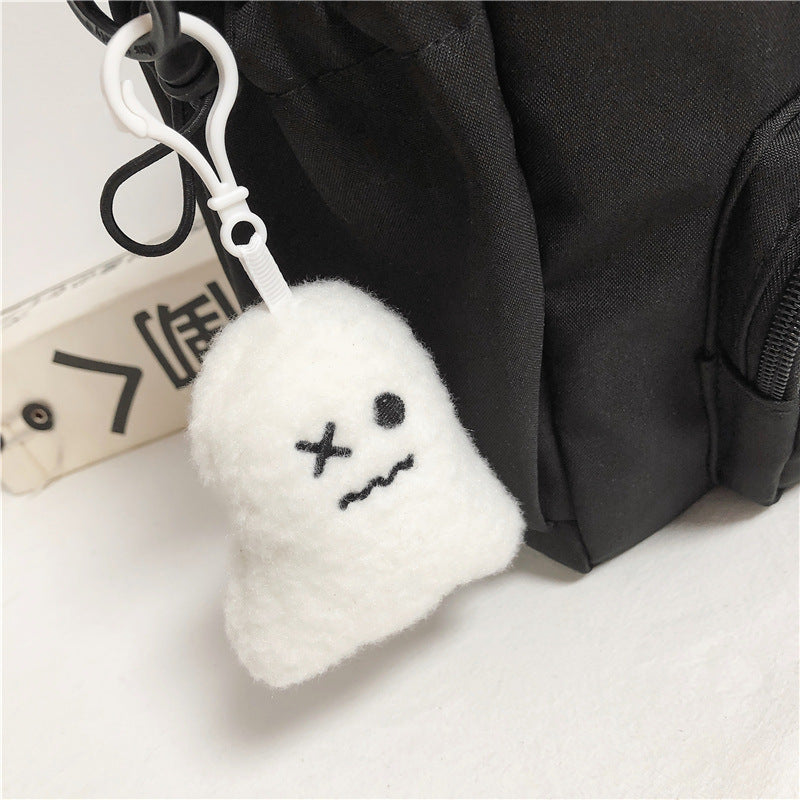 Cartoon plush toy bag pendant wholesale cute blush bear small pendant backpack keychain street stall supply