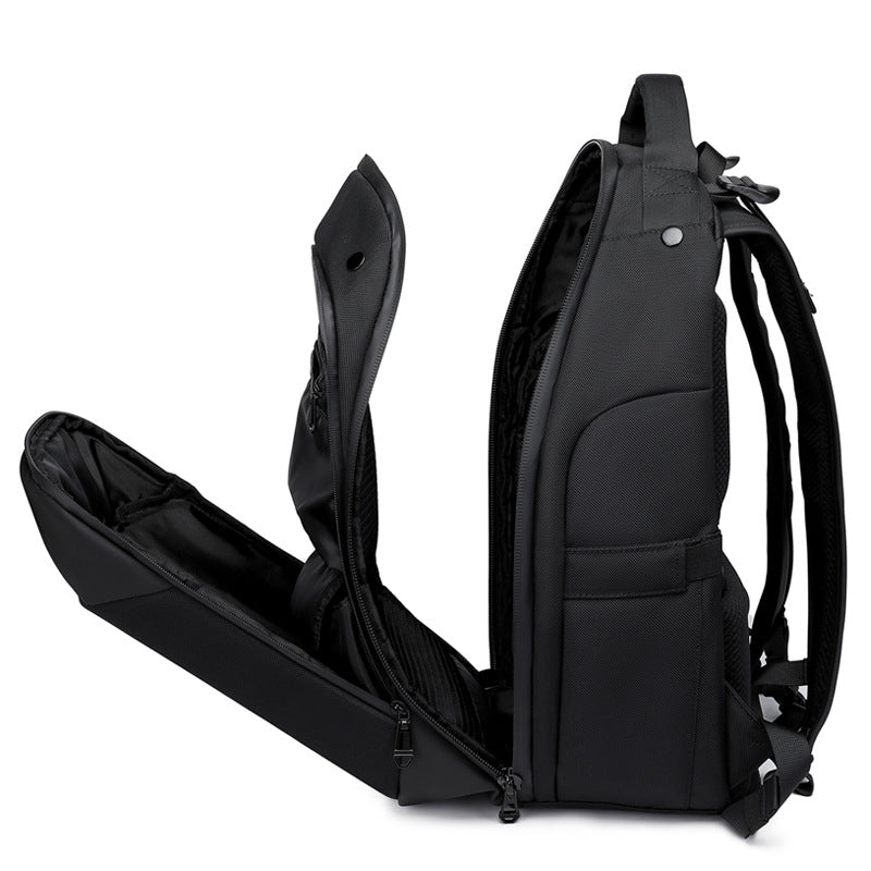 Ozuko Business Backpack Lightweight Waterproof Computer Backpack Business Male College Student Schoolbag Backpack Good-looking