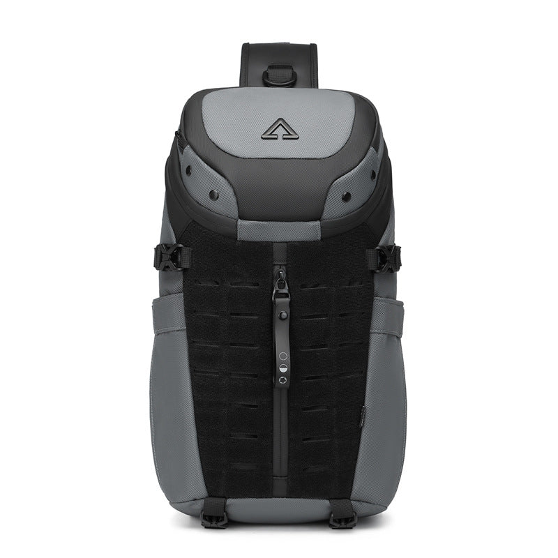 Ozuko အမျိုးသားရင်ဘတ်အိတ် အားကစား ရေစိုခံ Crossbody အိတ် အမျိုးသားများရဲ့ နည်းဗျူဟာ ဘက်စုံသုံး အိတ် အမျိုးသား Crossbody အဆင့်မြင့်အိတ်