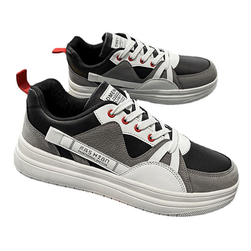 2023 new spring student shoes men's trendy breathable all-match tide shoes casual sneakers men's sports white shoes