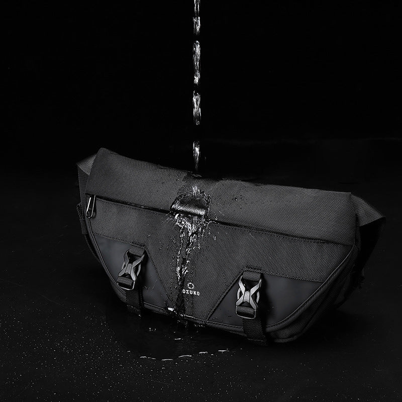 ozuko new men's shoulder bag sports trendy men's bag business multifunctional men's bag casual bag men bag