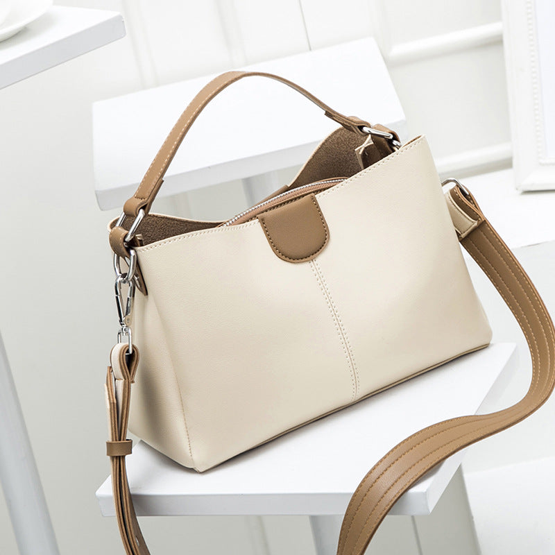 Bags for Women 2023 New Trendy Women's Bags Contrast Color Handbags Fashionable Temperament Bucket Bags Single Shoulder Crossbody Bags Wholesale