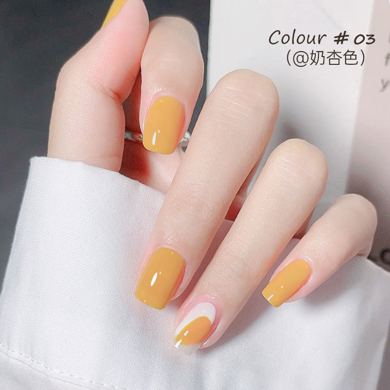 bk no-bake, non-peelable, long-lasting, quick-drying, water-based nail polish, ice-clear jelly, no odor, available for pregnant women and students, wholesale