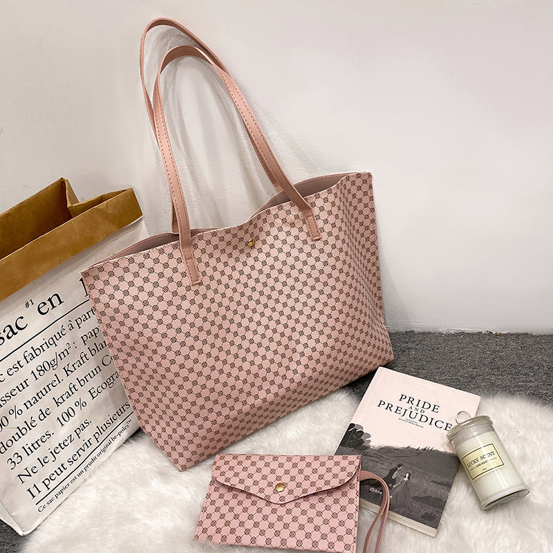 花料单肩购物袋2022ladies handbags外贸女包批发时尚托特包包女