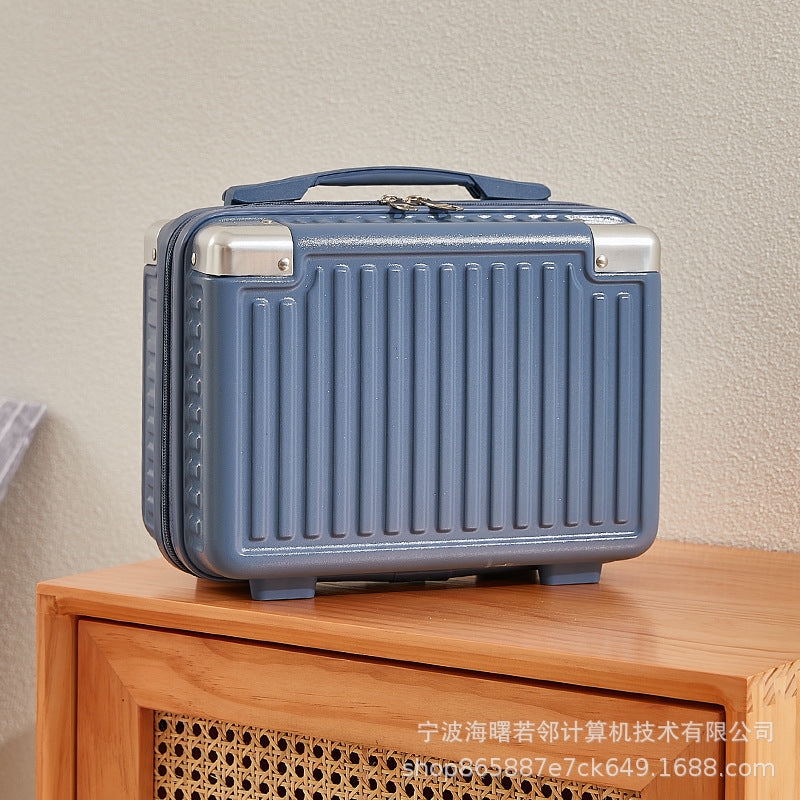 14-inch mini Korean style suitcase, cute cosmetic case, small suitcase, women's small, lightweight, small storage bag