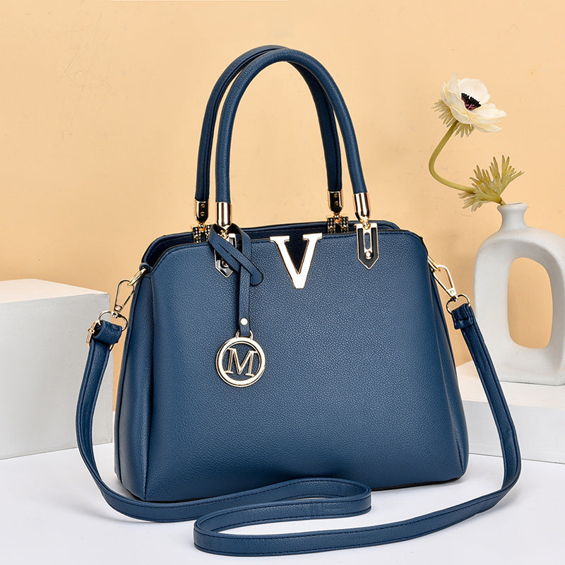 Bags, women's bags, one-piece drop shipping, winter large-capacity mother's handbag, temperament shoulder bag, crossbody bag, trendy and versatile