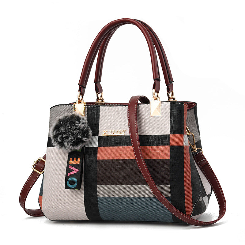 Factory direct sales women's bag 2021 new fashion large bag Korean version single shoulder crossbody bag autumn and winter women's bag handbag